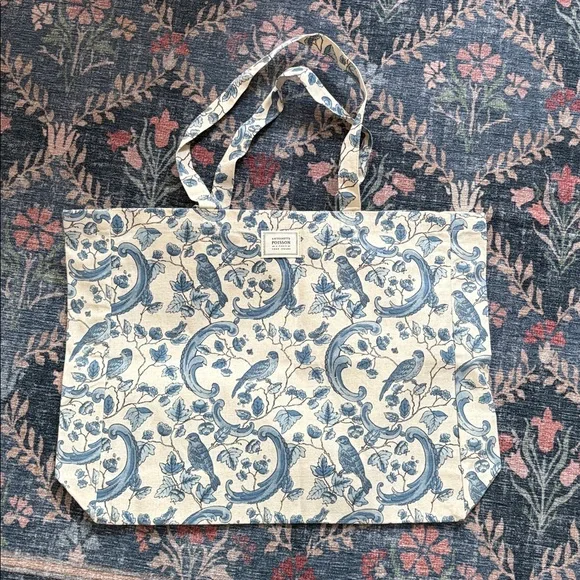 Sezane Canvas Toile Tote Bag - Picture 1 of 4